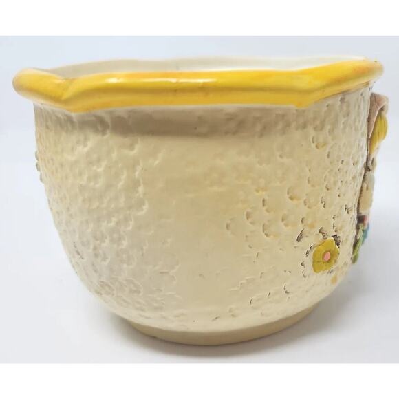 Vintage D-Ann Imp Baby Ceramic Planter Japan 60-028 3.5"Hx5"D U10 - Picture 4 of 6